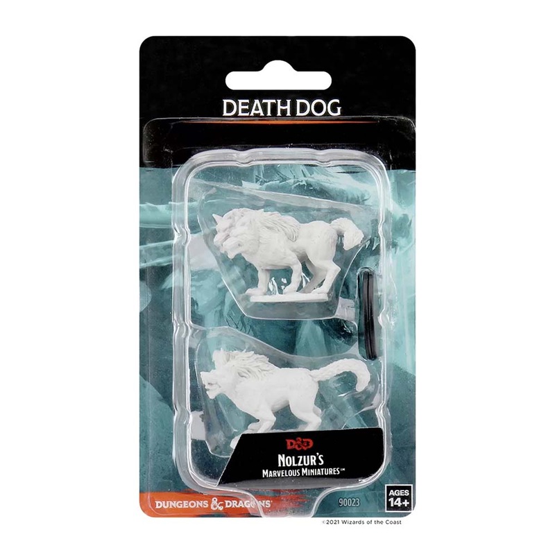 WizKids 90023 D&D Nolzurs Marvelous Miniatures Death Dog