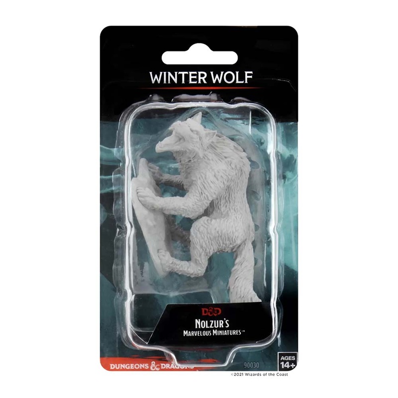 WizKids 90030 D&D Nolzurs Marvelous Miniatures Winter Wolf