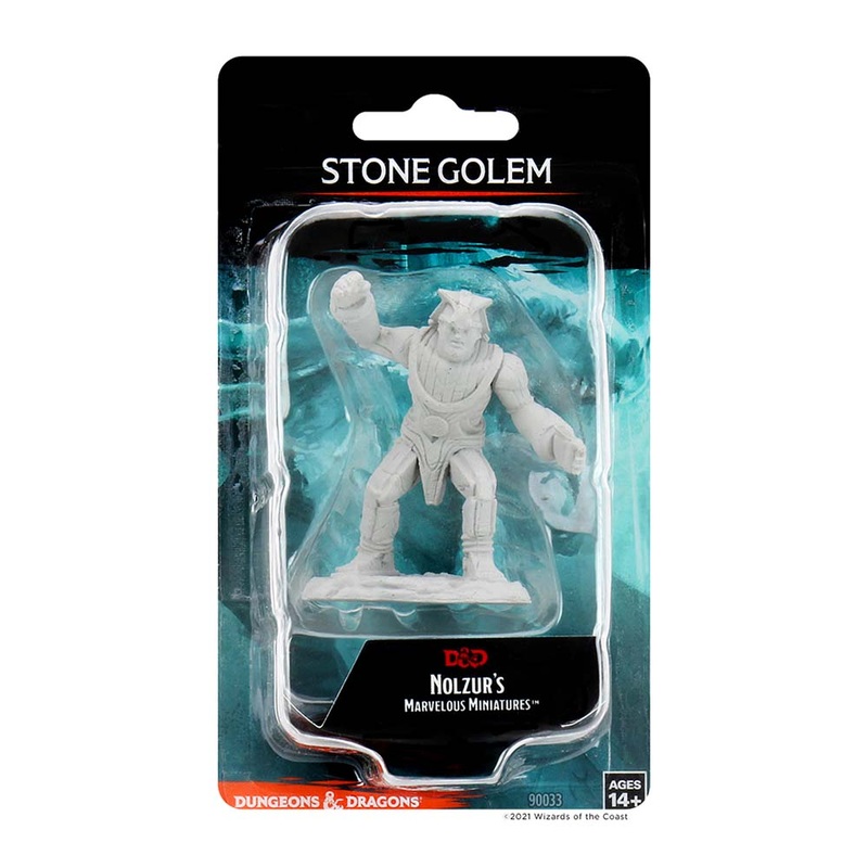 WizKids 90033 D&D Nolzurs Marvelous Miniatures Stone Golem