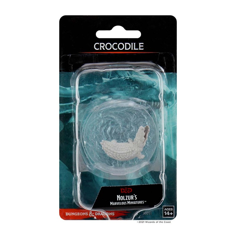 WizKids 90051 D&D Nolzurs Marvelous Miniatures Crocodile