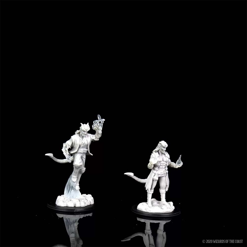 WizKids 90059 D&D Nolzurs Marvelous Miniatures: Female Tiefling Sorcerer