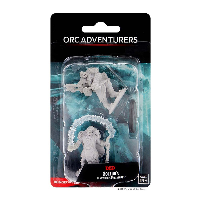 WizKids 90062 D&D Nolzurs Marvelous Miniatures: Orc Adventures