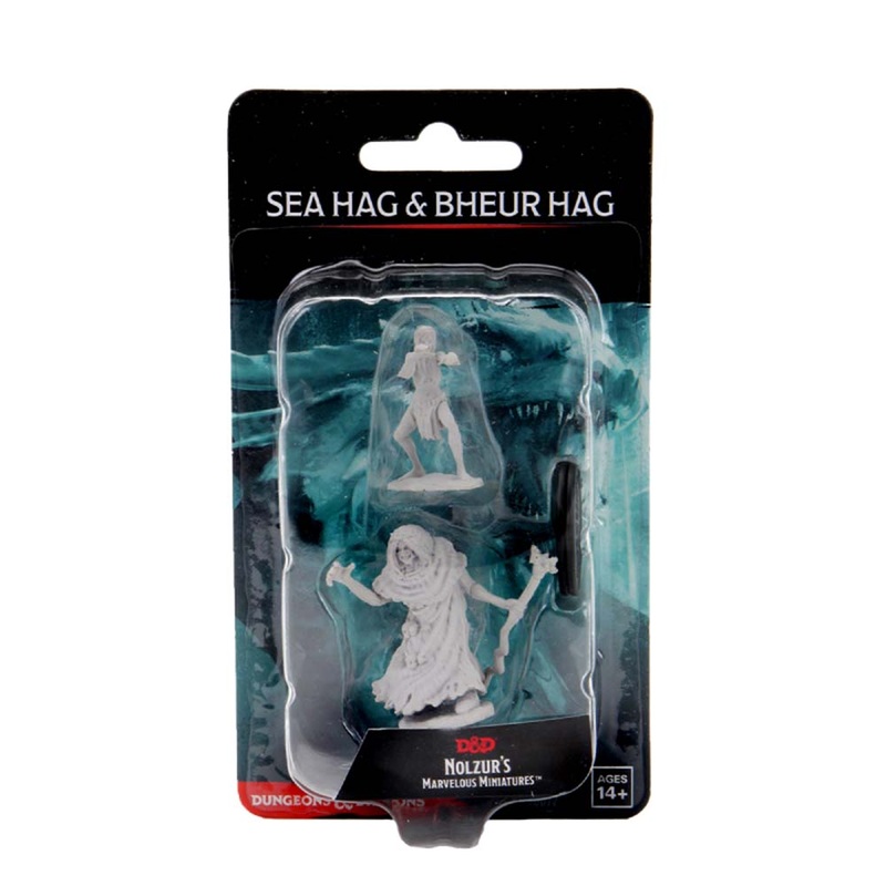 WizKids 90072 D&D Nolzurs Marvelous Miniatures: Sea Hag & Bheur Hag