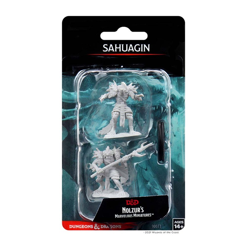WizKids 90073 D&D Nolzurs Marvelous Miniatures: Sahuagin