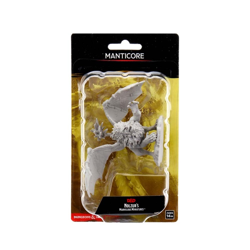WizKids 90078 D&D Nolzurs Marvelous Miniatures: Manticore