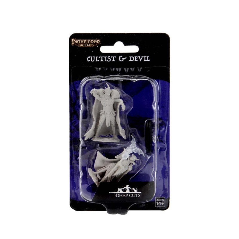 WizKids 90092 Pathfinder Deepcuts: Cultist & Devil
