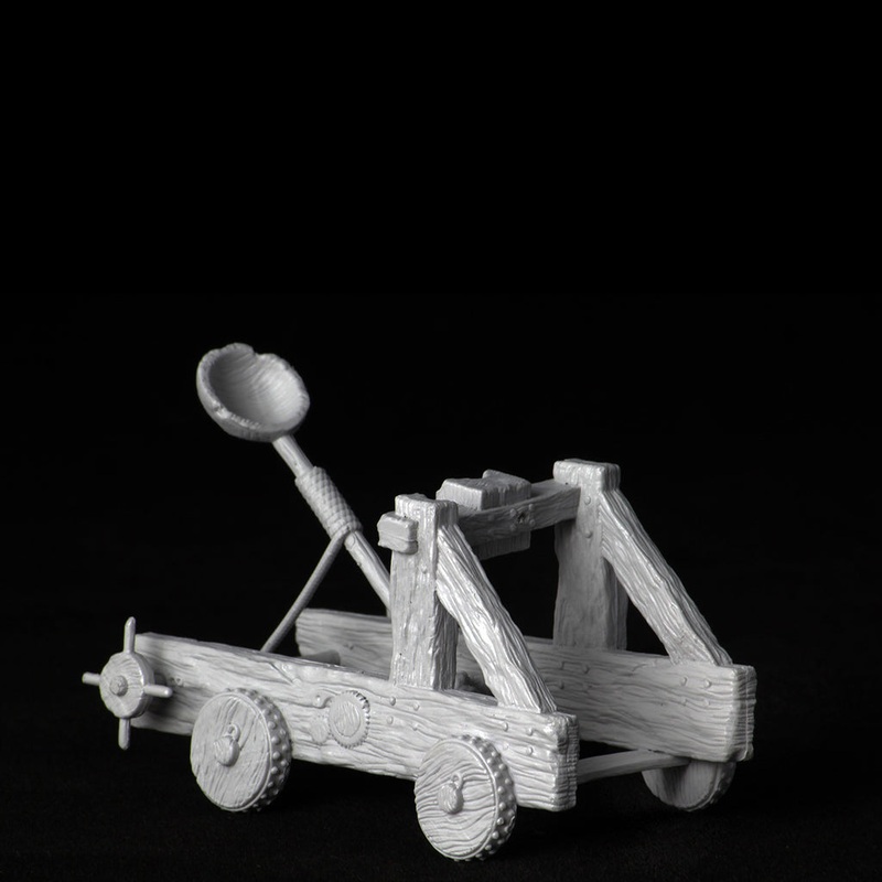 WizKids 90203 Deep Cuts Unpainted Miniatures: Catapult