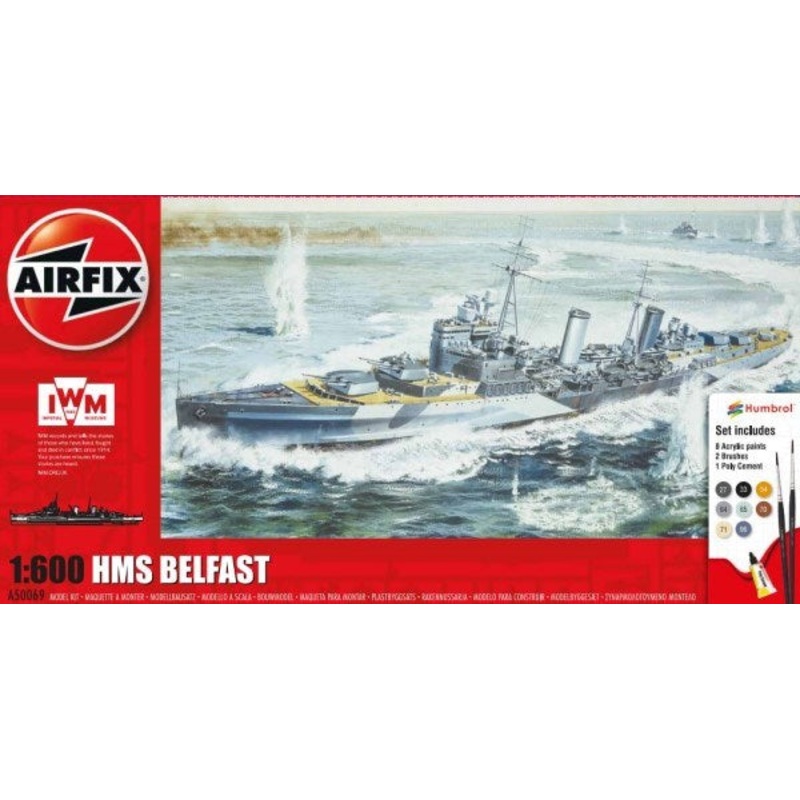Airfix 50069 1/600 Gift Set: HMS Belfast