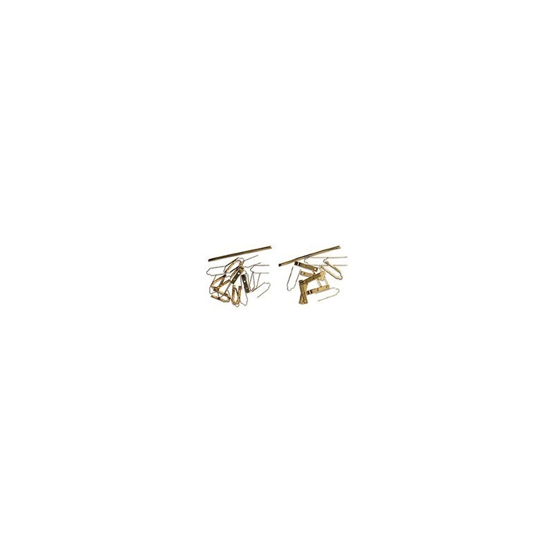 Artesania Latina 8829 Brass Hinge 10mm (12)