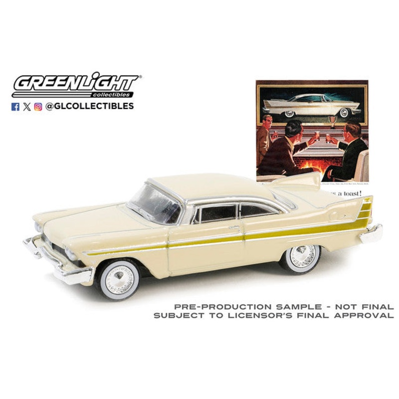 GreenLight GL-39140-B 1/64 1957 Plymouth Fury 01