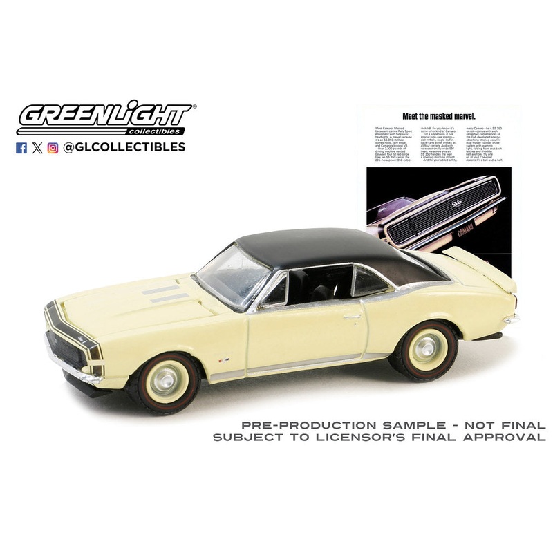GreenLight GL-39140-C 1/64 1967 Chevrolet Camaro SS RS