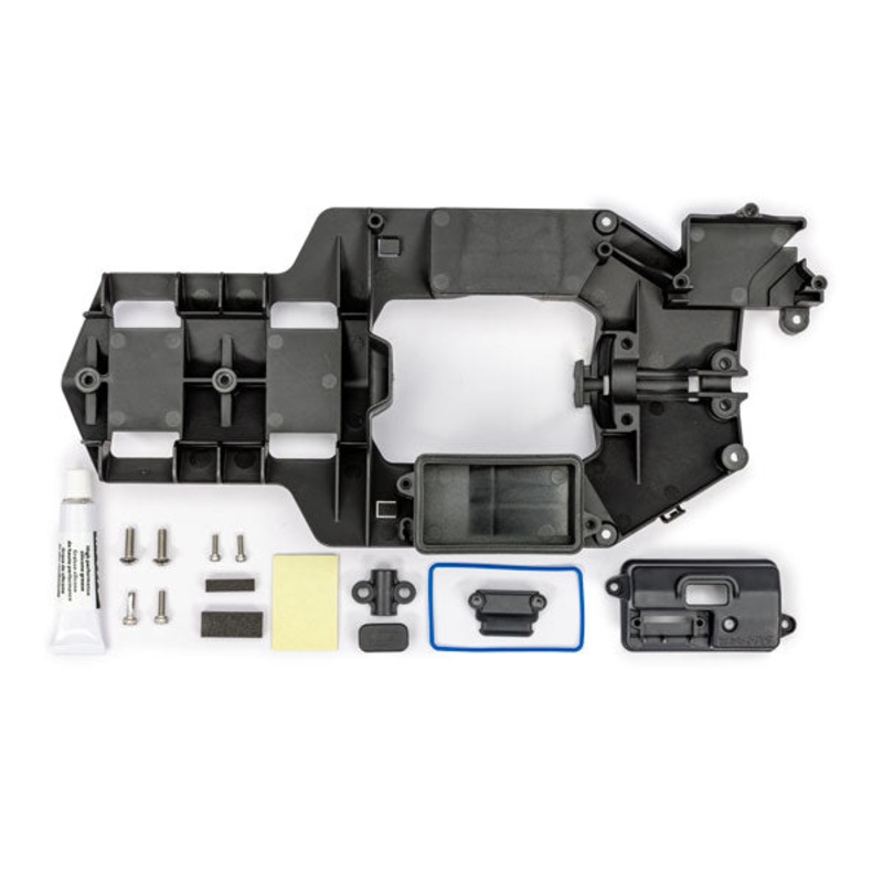 Traxxas 10624 Radio Tray/Stuffing Tube Clamp