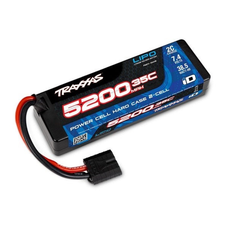 Traxxas 2844R – 5200mAh 7.4v 2-cell 35C LiPo Battery