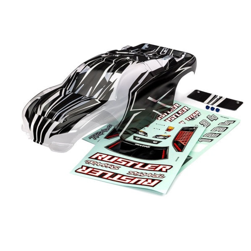 Traxxas 3753X Body Rustler Prographix/Decals