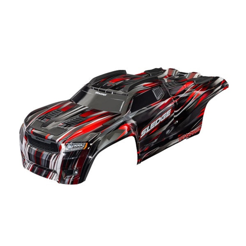 Traxxas 9511-RED Body Sledge Red Complete