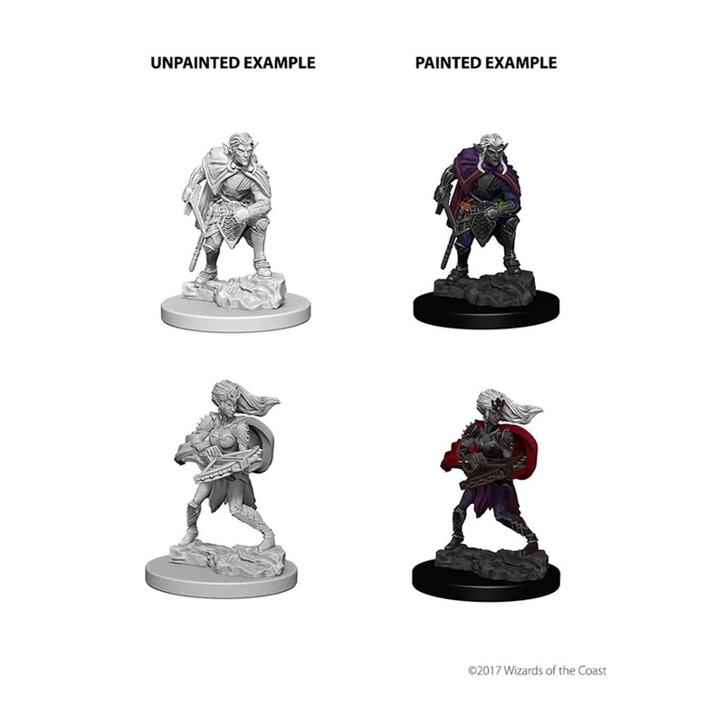 WizKids 73189 D&D Nolzurs Marvelous Miniatures: Drow