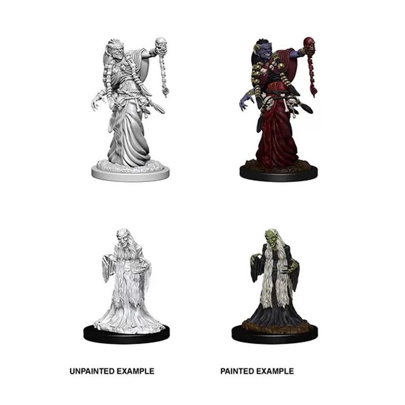 WizKids 73402 D&D Nolzurs Marvelous Miniatures: Green Hag & Night Hag