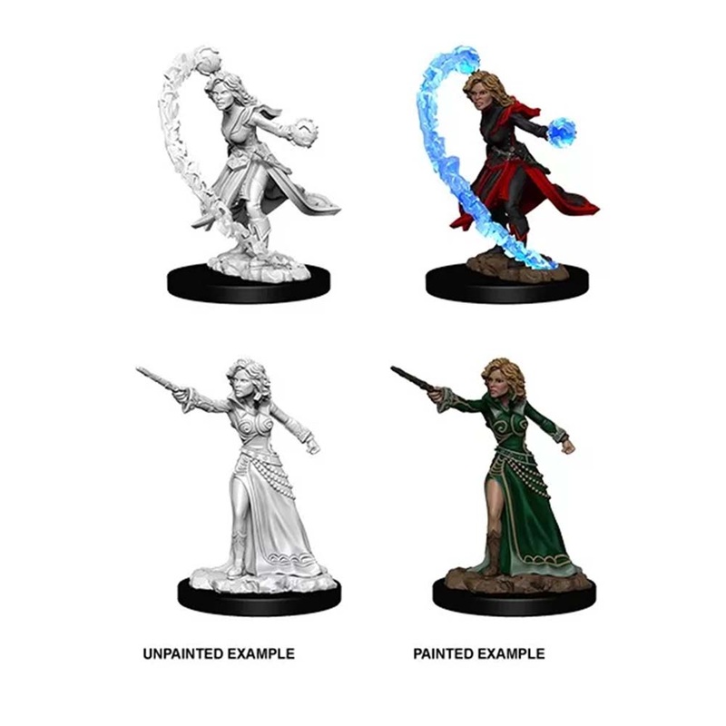 WizKids 73412 Pathfinder Battles Deep Cuts: Female Human Wizard