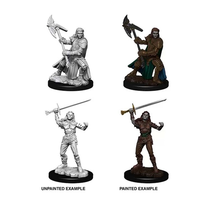 WizKids 73542 D&D Nolzurs Marvelous Miniatures Female Half-Orc Fighter