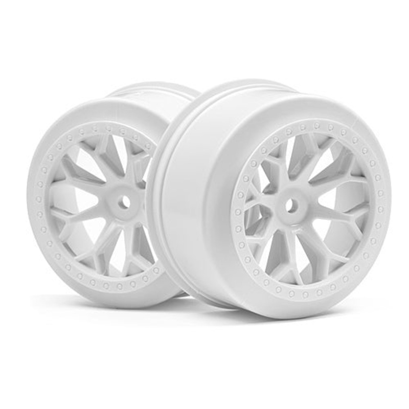 HPI Racing 116741 SC Wheel 8-Shot White (2)