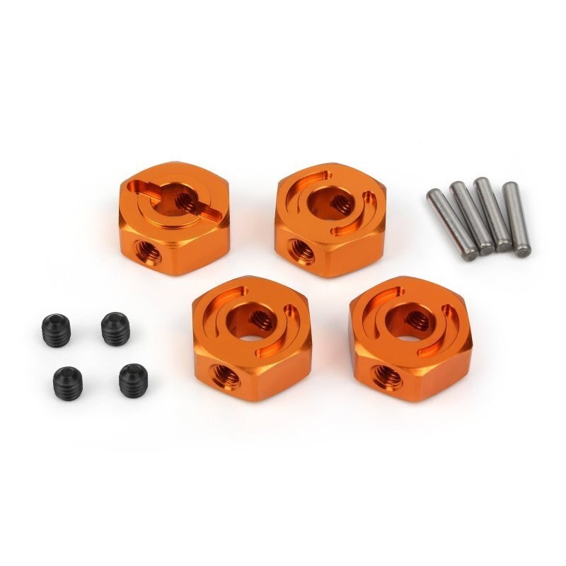 HPI Racing 160240 JS Alum. Wheel Hex 12mm (4)