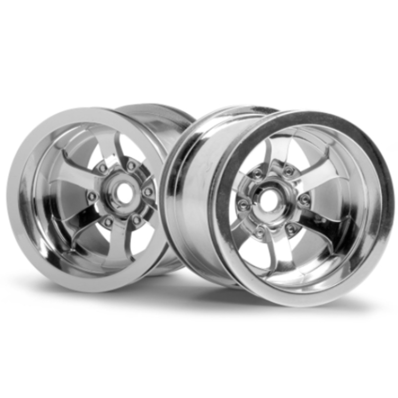 HPI Racing 3087 1/10 2.2 ST Wheel Scorch Chrome