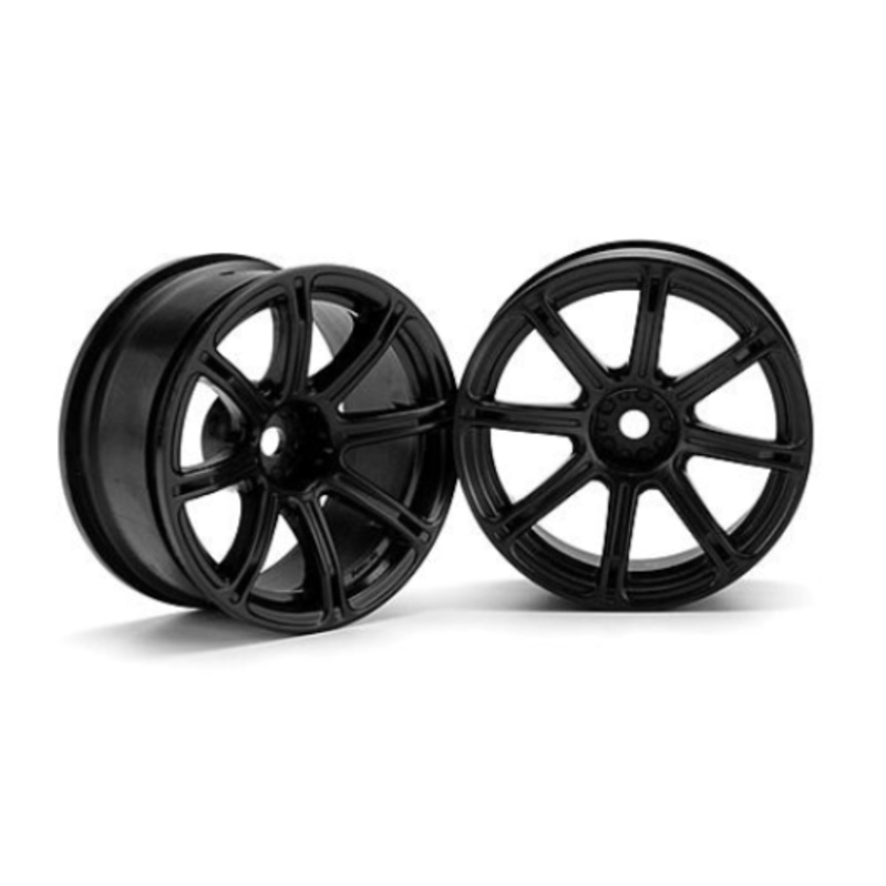 HPI Racing 3307 1/10 Wheel WE XC8 26mm Blk 6mmOS