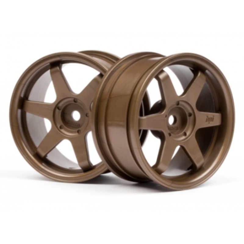HPI Racing 3843 1/10 Wheel TE37 26mm Bronze 3off