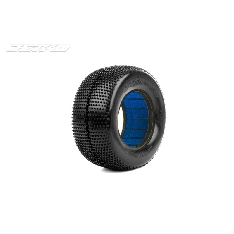 Jetko JKO3107SS6223DB 1/10 2.2/3.0 SC-DESIRER Tyre Super Soft With 1/8 Buggy Insert Pair