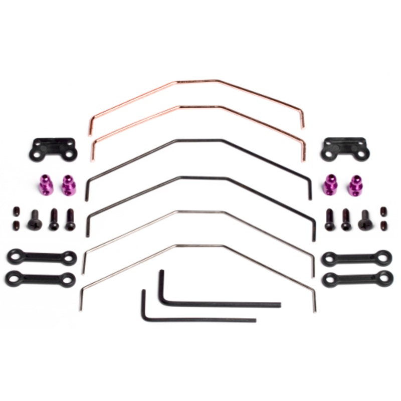 HPI Racing 88016 E10 Sway Bar set (Front&Rear)