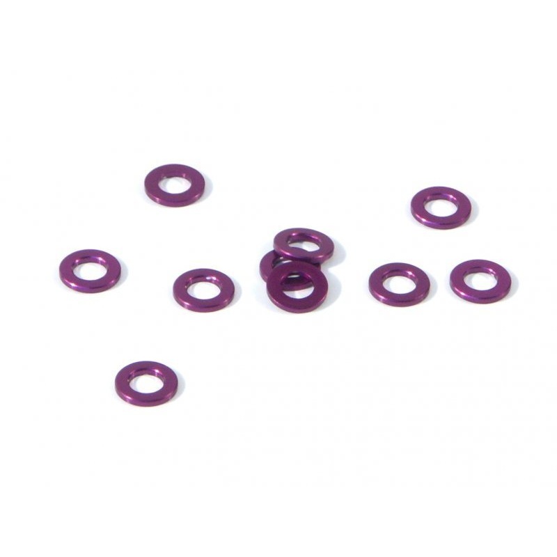 HPI Racing Z814 Alum Washer 3.6×0.75 Purple(10