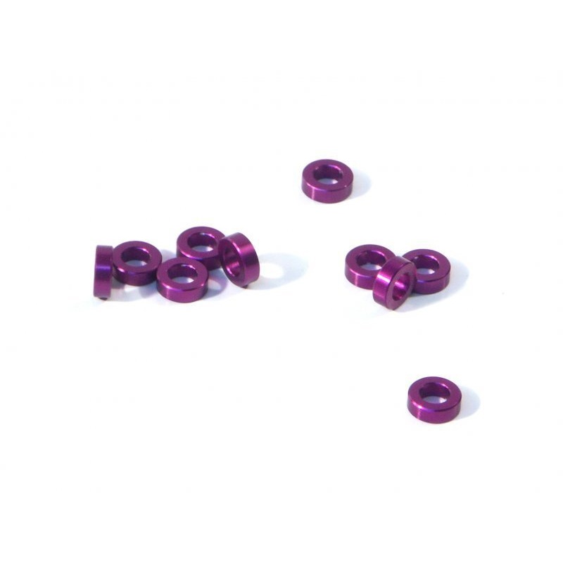 HPI Racing Z817 Alum Washer 3.6×2.0 Purple(10)