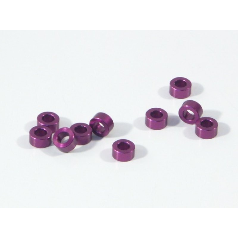 HPI Racing Z819 Alum Washer 3.6×3.0 Purple(10)