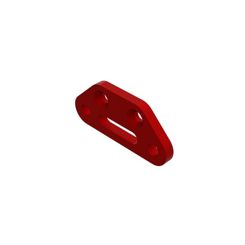 ARRMA ARA330754 Aluminum Front Suspension Mount (Black) Gorgon