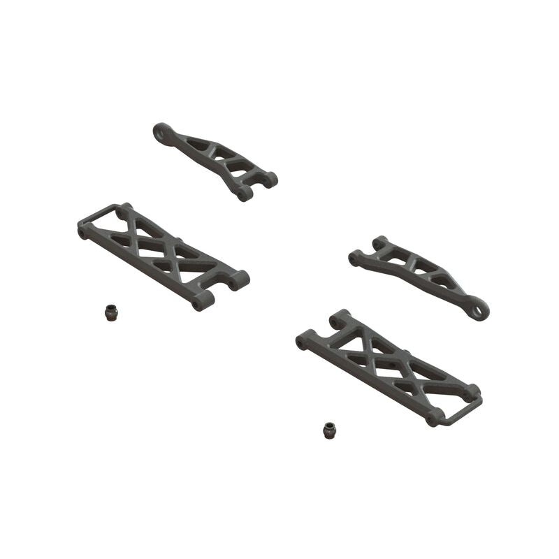 ARRMA ARA330808 Rear Suspension Arm Set A – GROM