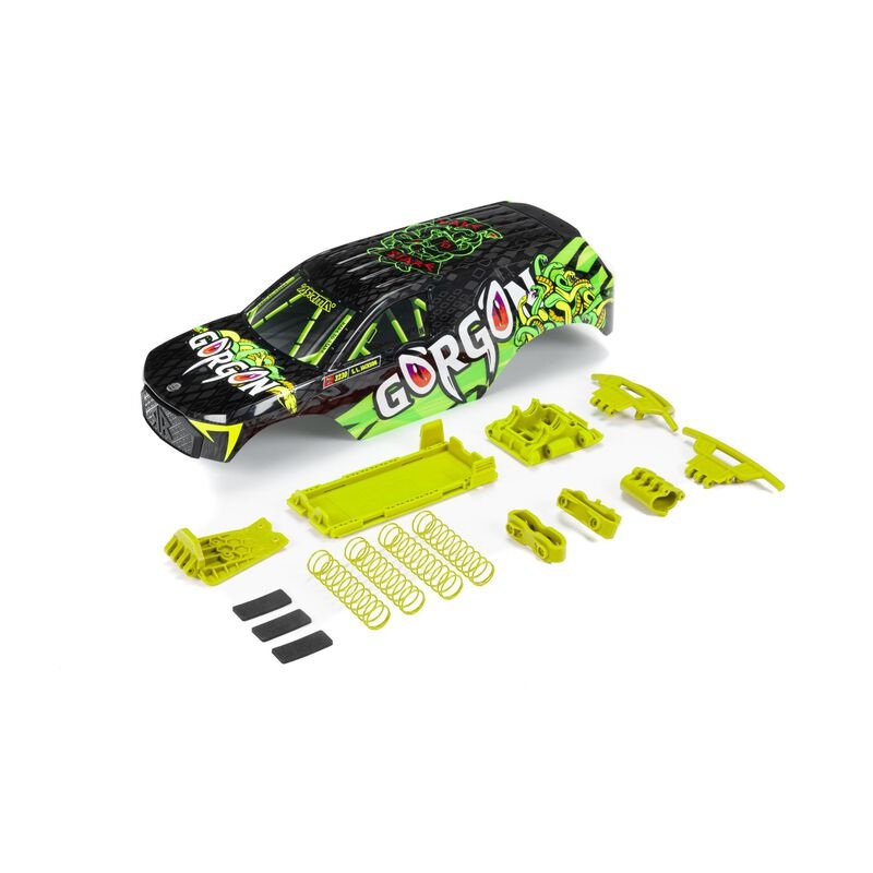 ARRMA ARA402349 GORGON Painted Decaled Body Set (T1 Fluoro Yel)