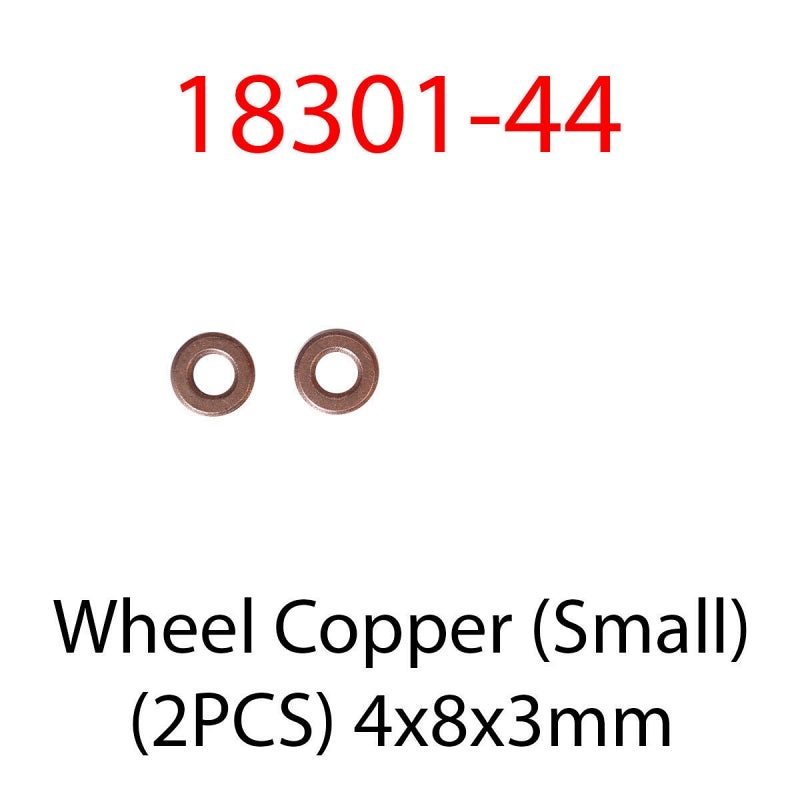 HOSpeed 18301-44 Wheel Small Copper Bushes  (4mmx10mmx3.5mm) 2pcs