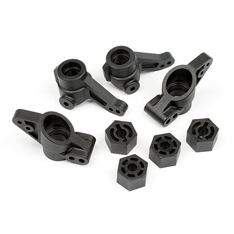 HPI Racing 101208 Bullet/WR8: Front/Rear Upright set