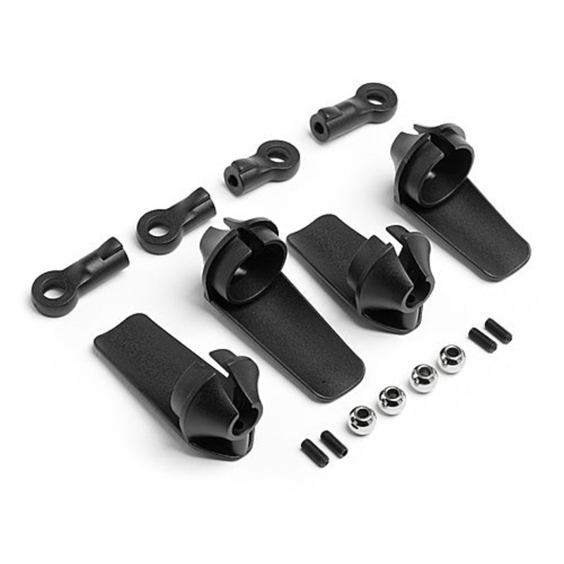 HPI Racing 107446 Shock Guard Set 16mmShks (4)
