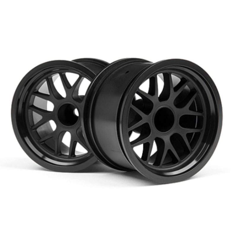 HPI Racing 109155 1/10 Wheels BBS 48x34mm Blk (2)