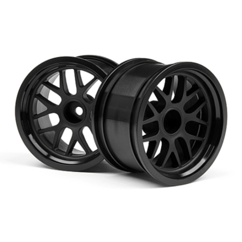 HPI Racing 109156 1/10 Wheels BBS 48x31mm Blk (2)