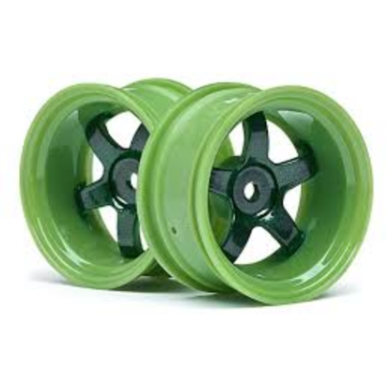 HPI Racing 111100 1/10 Wheels WM 9mmOS Green