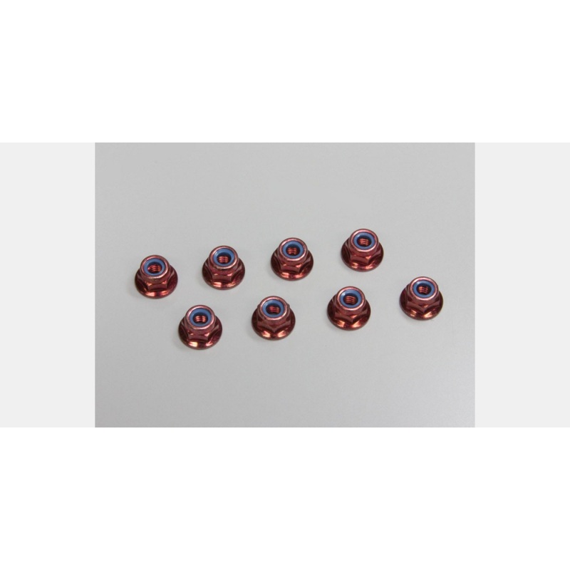 Kyosho 1-N4056FN-R Fl.Nylock Nut (M4x5.6)(5) Rd
