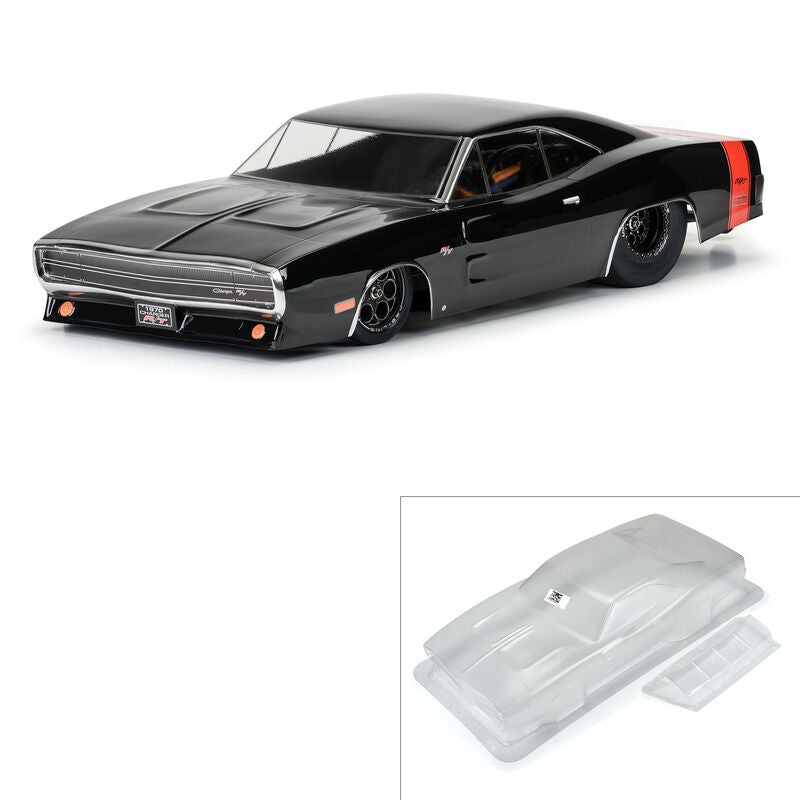 Proline PRO359900 1/10 1970 Dodge Charger Clear Body: Drag Car by Proline