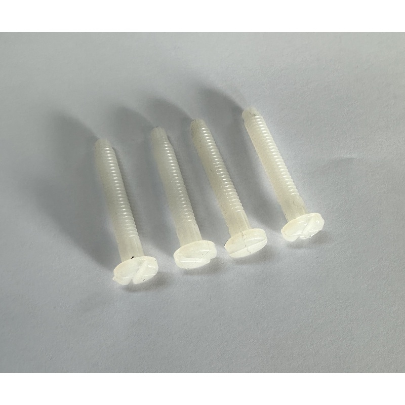 Seagull Models SEA-WBolt-S45 Nylon Wing Bolt (Slot head) 1/4x45mm 4pcs