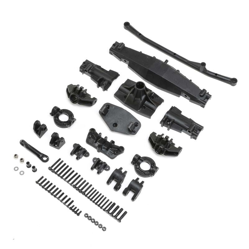 TLR LOSI LOS242031 Axle Housing Set Complete Front: LMT