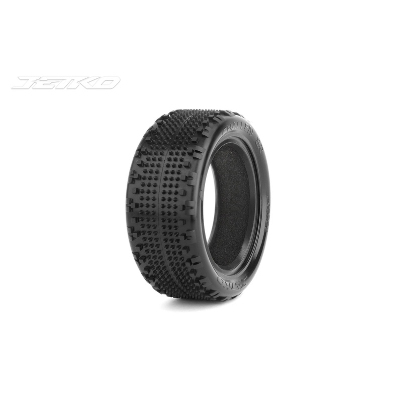 Jetko JKO2002CS6221BK 1/10 Buggy 4WD Front-Challenger/Composite Soft/Insert Pair