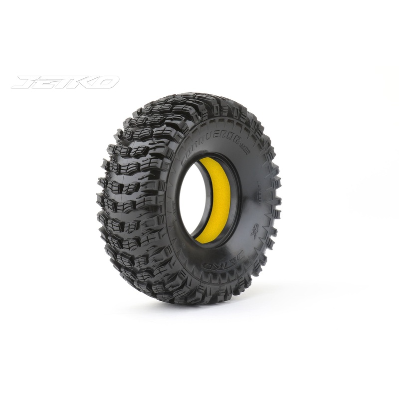 Jetko JKO3001US6212YL 1/10 CR1.9 Conqueror /Ultra Soft/Insert (Yellow)