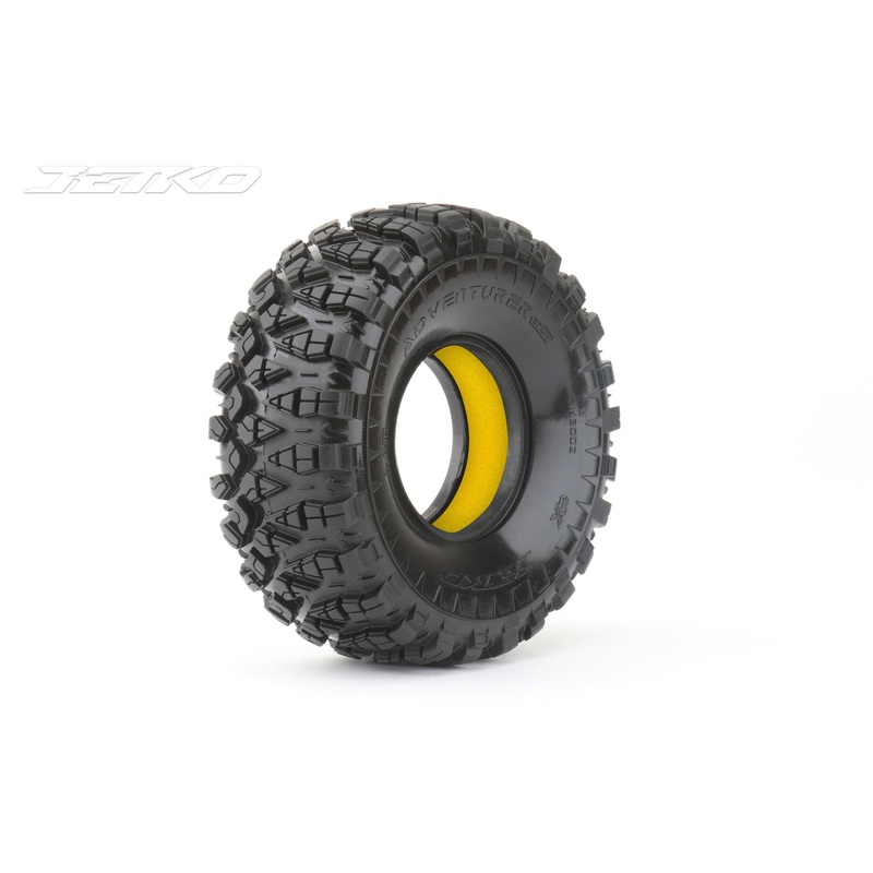 Jetko JKO3002SS6212YL 1/10 CR1.9 Adventurer /Super Soft/Insert (Yellow)