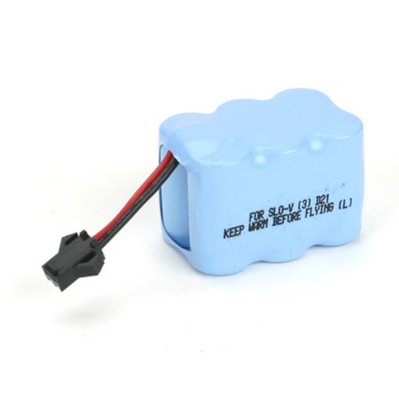 Parkzone PKZ1025 7.2V 600mAh NiCd Flight Battery -Slo-V